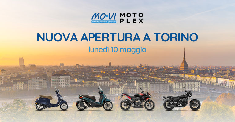 Mo.Vi Piaggio un nuovo Motoplex a Torino
