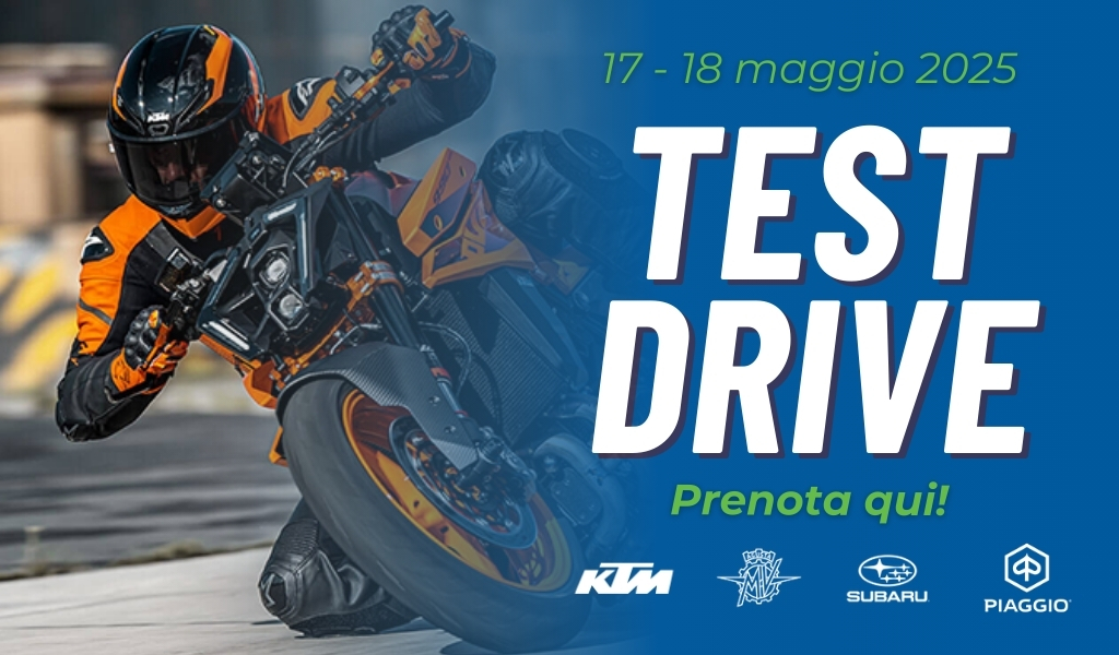 Maggio è il mese del Test Drive