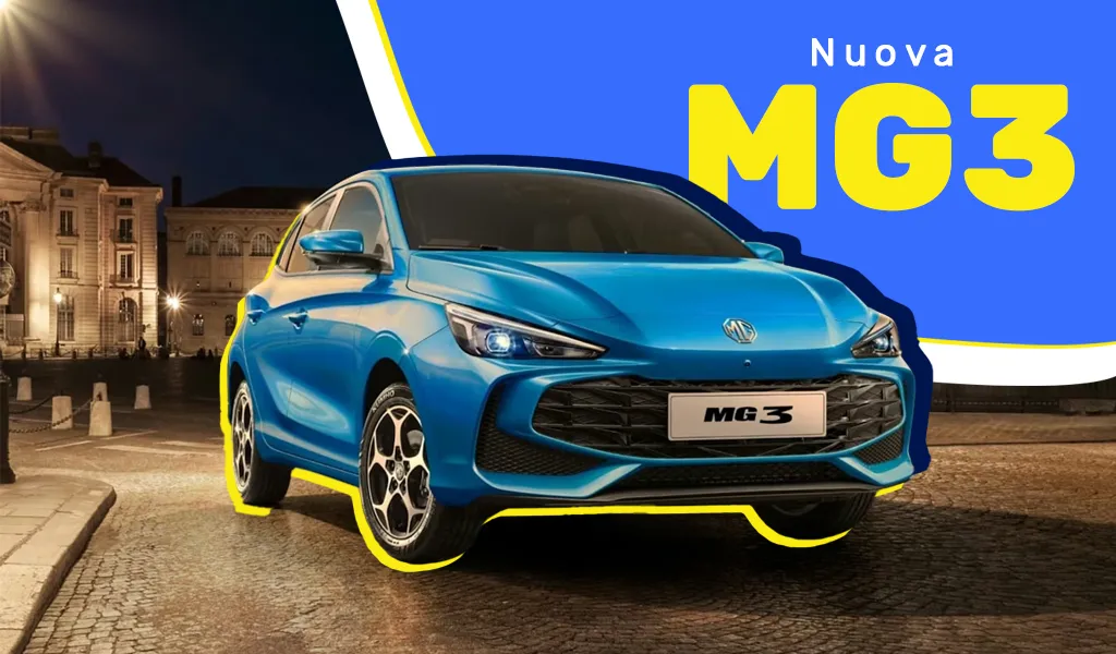 MG3 tua a 155€ al mese, da Mo.Vi a Torino!