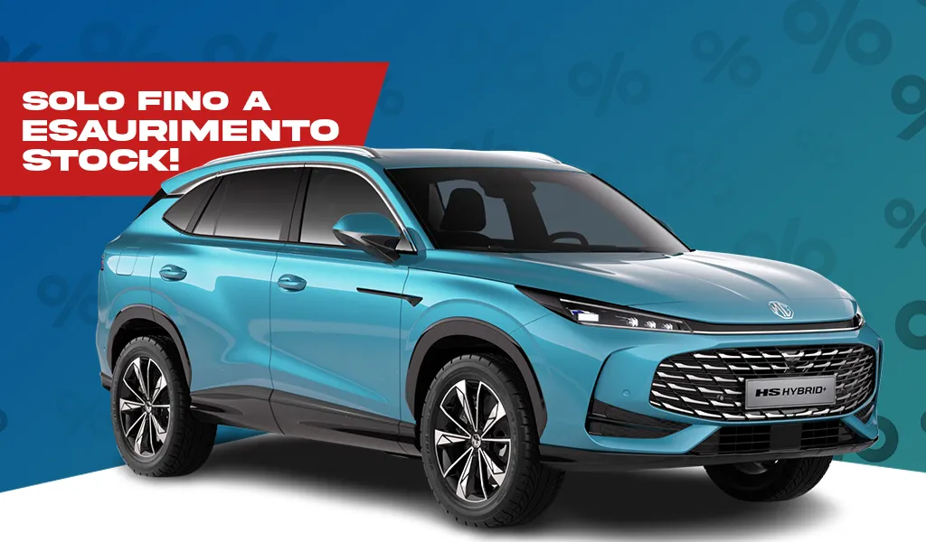 Nuova MG HS Hybrid+ da 24.000€, scoprila da Mo.Vi!
