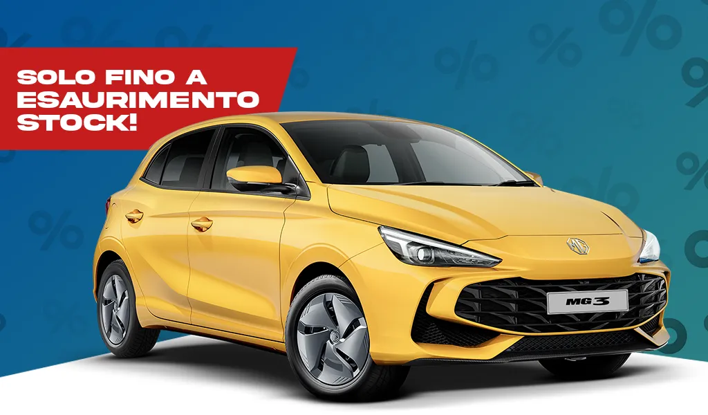 MG3 da 11.900€, da Mo.Vi a Torino!