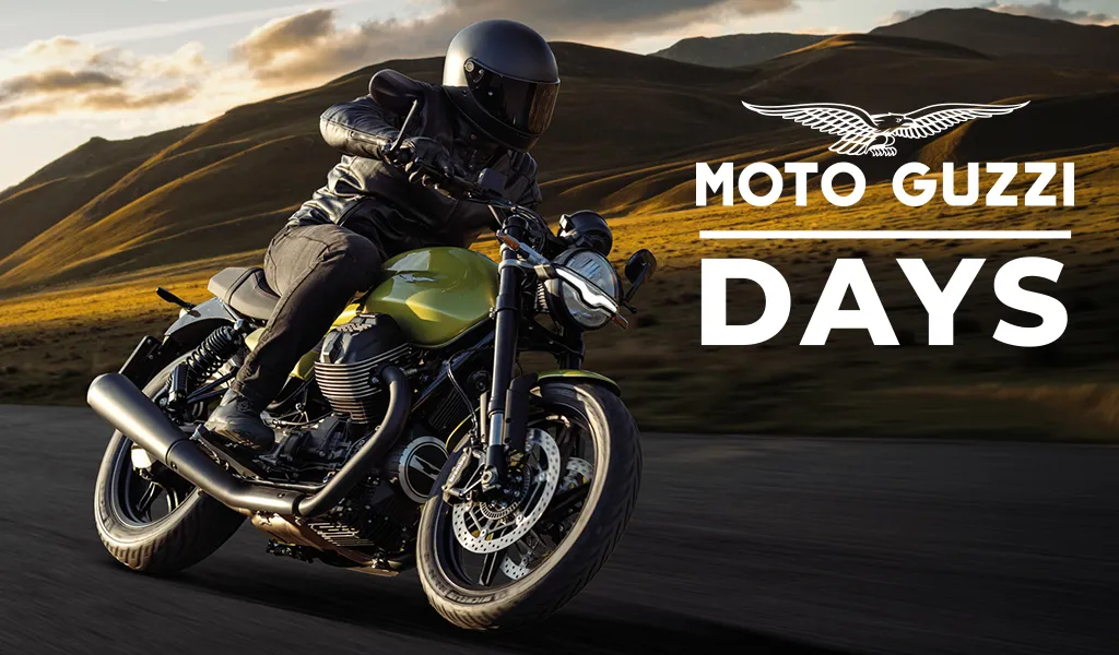Moto Guzzi Days: offerta esclusiva su V7 Sport