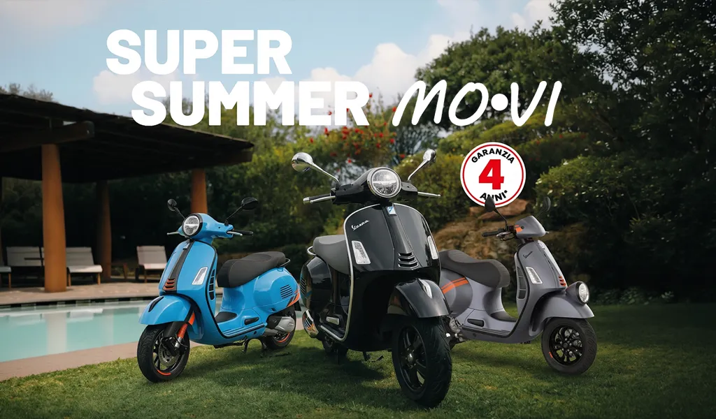 Super Summer Mo.Vi con Vespa GTS 310: scopri l’offerta!