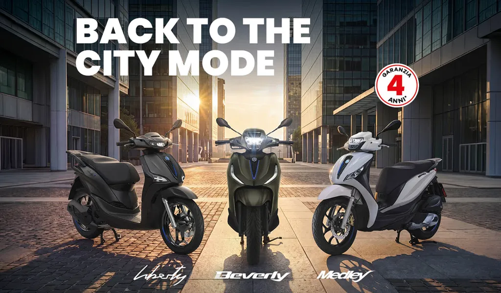 Back to the City Piaggio: scopri le offerte con Mo.Vi!